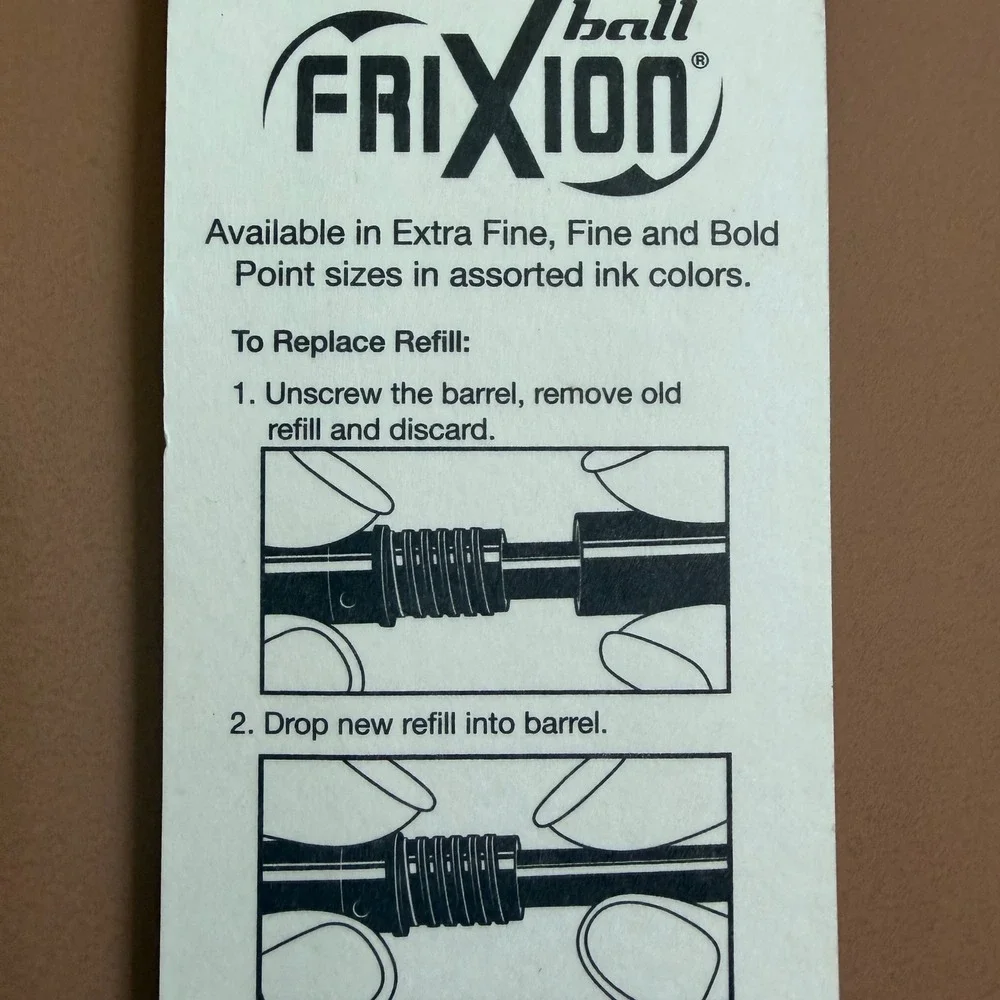 Pilot frixion ball